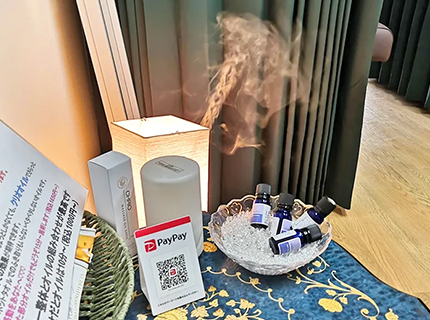 特典多数設定で顧客満足度アップ！予約もアプリより受け付け