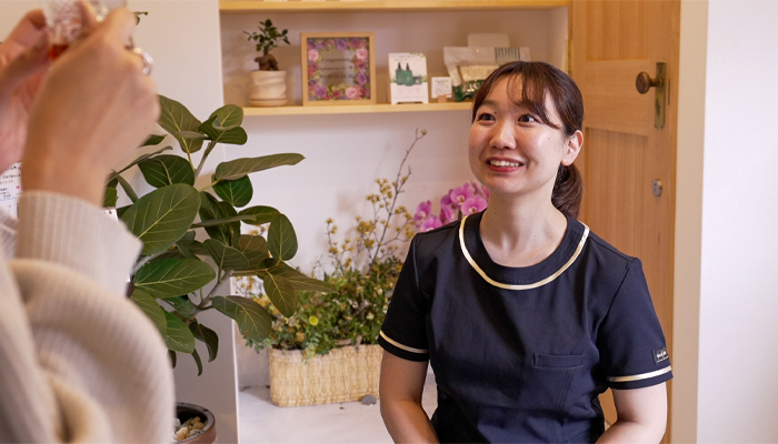 アプリで予約管理ができてとっても助かってます！