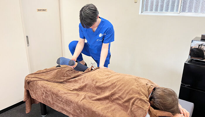 施術以外でも幅広くお客様をサポートする整骨院